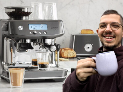 Die Sage Barista Pro macht guten Kaffee, ohne viel Schnickschnack.