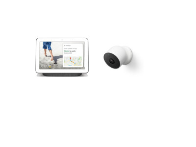 Google Nest Hub Gen 2 + Nest Cam (battery) for outdoor & indoor
