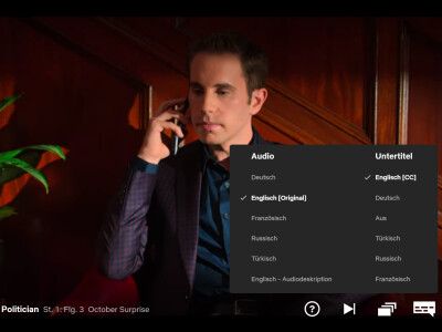 Netflix: Sprachen & Untertitel