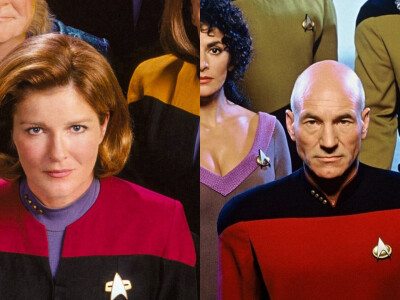 Star Trek: Janeway und Picard wurden beide zu Admirals befördert.
