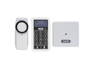 ABUS HomeTec Pro Bluetooth door lock drive + WLAN bridge + keyboard
