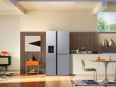 Fabricantes como Samsung ya ofrecen refrigeradores inteligentes que utilizan IA.