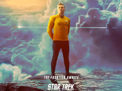 Star Trek Strange New Worlds: The New Character Poster features Captain Pike (Anson Mount).
