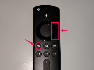 With this key combination you reset the Fire TV Stick to the factory settings.