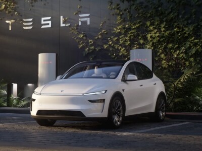 Wird in Berlin gebaut: Neue Version des Tesla Model Y 2025.