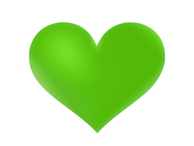 Herz Grün Emoji Liebe Hoffnung Natur