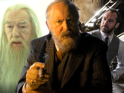 Harry Potter: In der HBO-Serie spielt John Lithgow (hier in &quot;Cabrini&quot;) die Rolle des Albus Dumbledore (links: Michael Gambon in &quot;Harry Potter und die Heiligtümer des Todes - Teil 2&quot;, rechts: Jude Law in &quot;Phantastische Tierwesen: Grindelwalds Verbrechen&quot;).