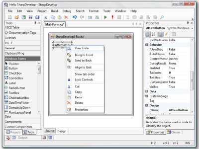 SharpDevelop - Download | NETZWELT