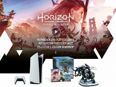 Amazon is giving away the PS5 and Horizon Forbidden West.