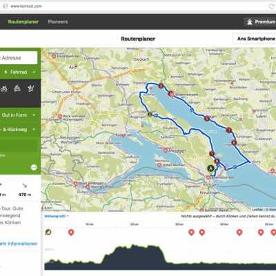 Komoot Tour umkehren: So tauscht ihr Startpunkt und Ziel