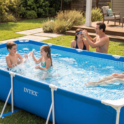 Abkühlung für heiße Tage: Großer 4,5 x 2,2 Meter Pool für 158 Euro