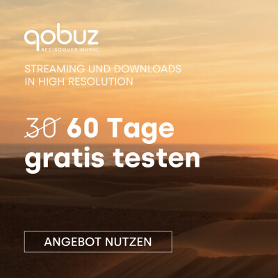 Musikstreaming in Hi-Res-Qualität: So könnt ihr Qobuz 2 Monate kostenlos testen