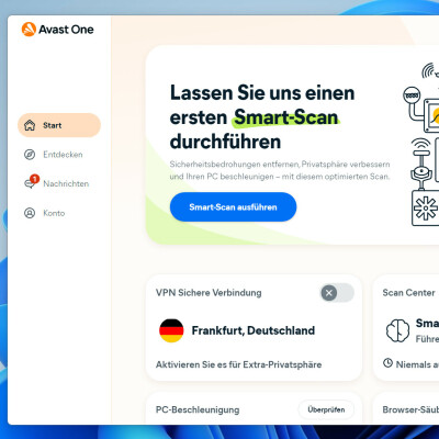 Avast One Gold im Test: Leistungsstarkes Rundum-Paket mit kleinen Schwächen