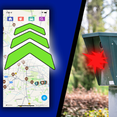 Besser durch den Straßenverkehr: Die besten Navigations-Apps mit Blitzer-Warner