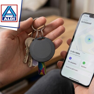 Ab Donnerstag (29.10.): Aldi verkauft eine AirTag-Alternative - sie funktioniert mit iPhone und Android