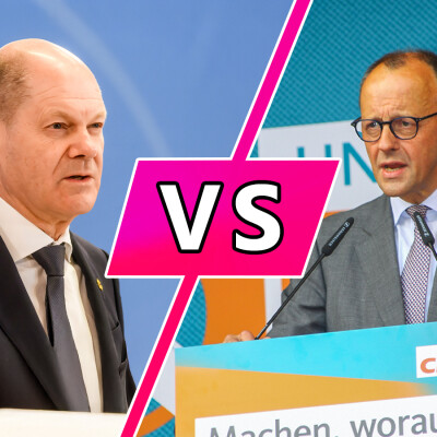 Scholz gegen Merz: So seht ihr das Kanzler-Duell heute im TV und Live-Stream