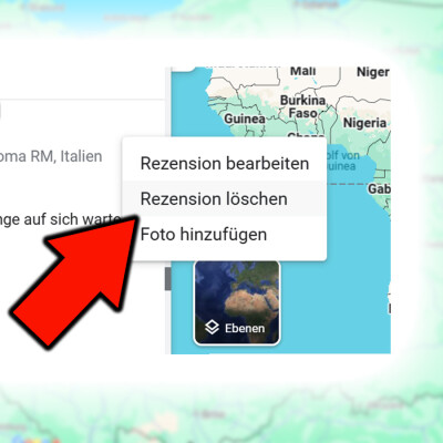 Google Maps: Bewertungen bearbeiten oder löschen - so funktionierts