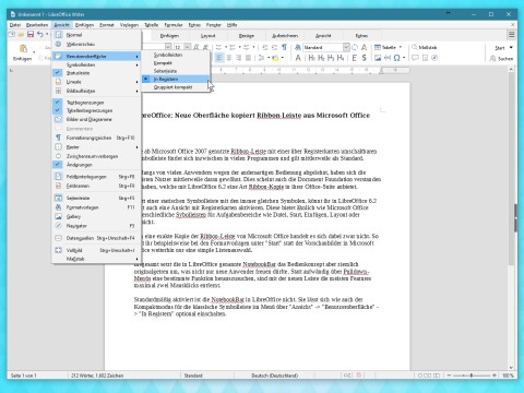 Free LibreOffice is now available almost like Microsoft Office. 