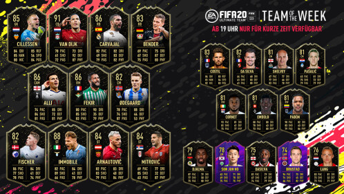 Fifa 20 Grosser Fut Kalender Mit Allen Events Updates Und Dem