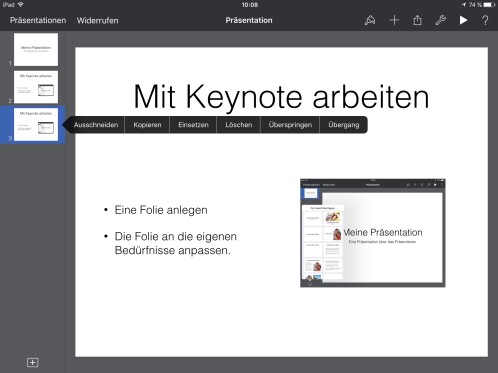 KeyNote: So erstellen Sie eine Präsentation auf dem iPad - NETZWELT