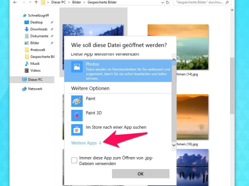 Windows 10: So nutzt ihr die alte Fotoanzeige - NETZWELT