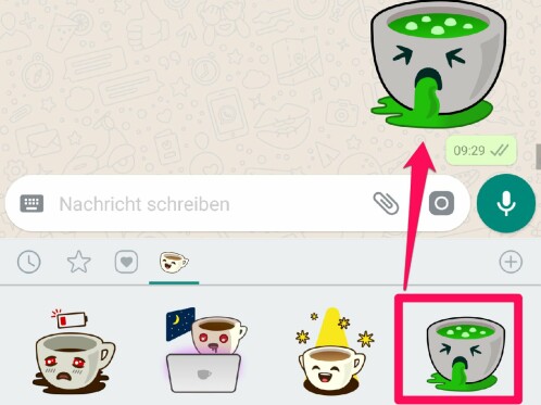 WhatsApp So erstellt und verschickt ihr Sticker unter iOS 