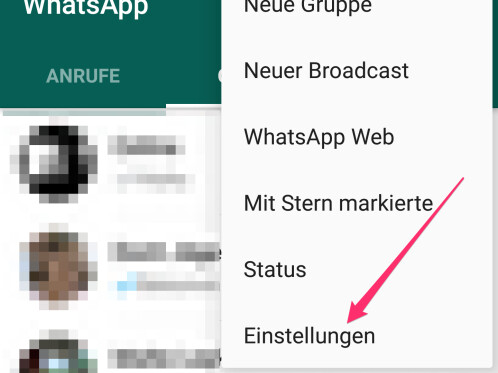 whatsapp statusmeldungen deaktivieren android