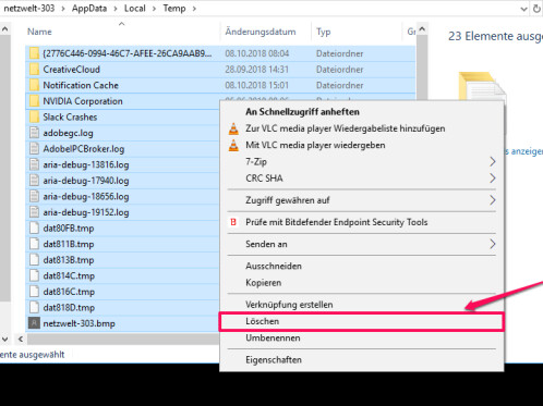 Windows 10: Temporäre Dateien mit Bordmitteln finden und löschen - NETZWELT