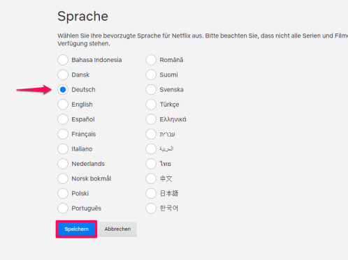 Netflix Sprache Umstellen Netflix Sprache Umstellen