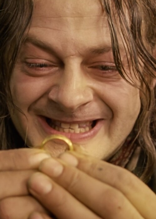 Le Seigneur des Anneaux - Le Retour du Roi : Andy Serkis dans le rôle de Sméagol.