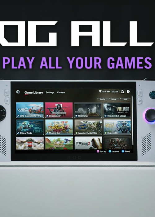 The ROG Ally is a Windows-based handheld.