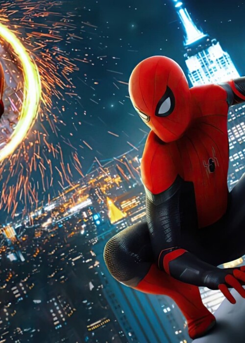 The Marvel film "Spider-Man No Way Home" enters the Netflix Top 10 this week.