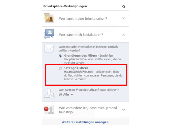 Facebook: So vermeiden Sie Anfragen von unbekannten Spammern - NETZWELT