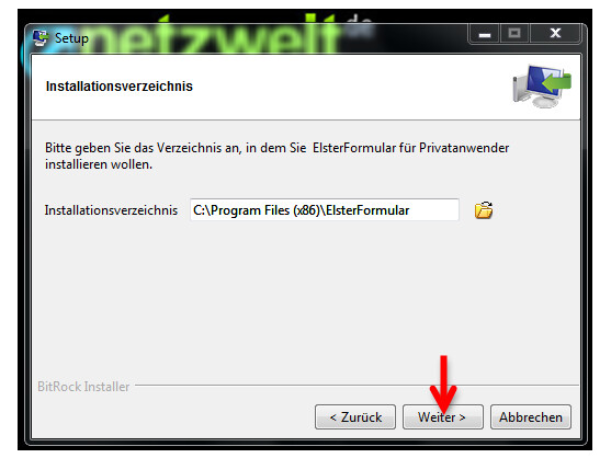 ElsterFormular: Installation der Steuer-Software - NETZWELT