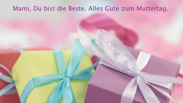 Am Muttertag solltet ihr eine Am Muttertag solltet ihr eine