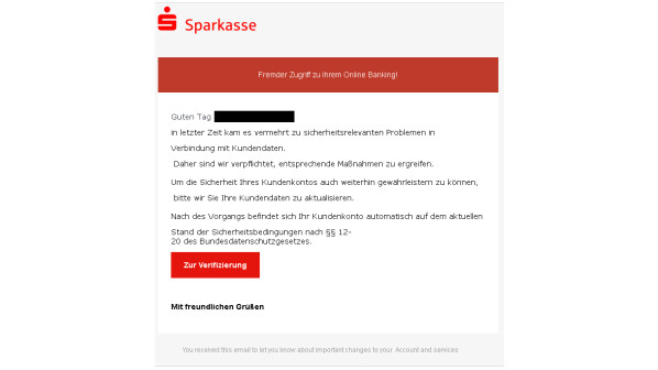 Sparkasse Verbraucherzentrale Warnt Vor Neuer Phishing Welle