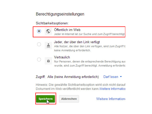 Google Drive: Online-Speicher als Webserver nutzen - NETZWELT