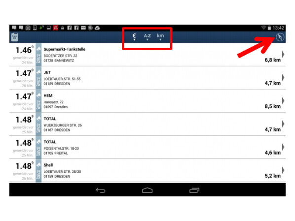 Clever Tanken Die Gunstigsten Benzinpreise Per App Ermitteln