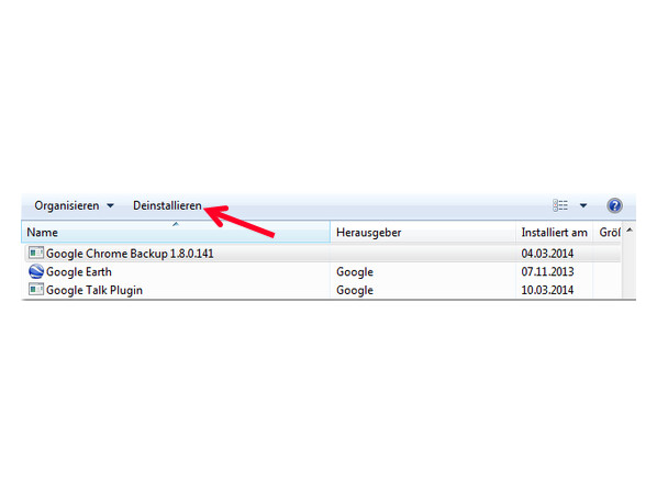 software deinstallieren software deinstallieren