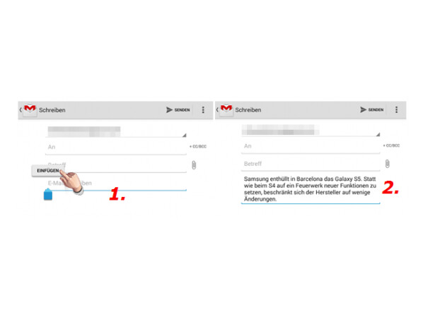 Kopieren Sie Den Text Android Gmail Login