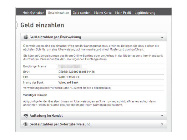 wirecard bank geld einzahlen wirecard bank geld einzahlen