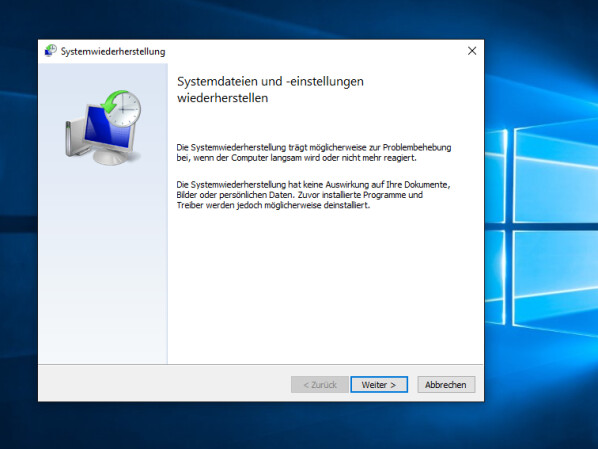 Wie Lange Dauert Eine Systemwiederherstellung Windows 10 Windows 10: Wiederherstellungspunkte erstellen und zurückspielen - NETZWELT