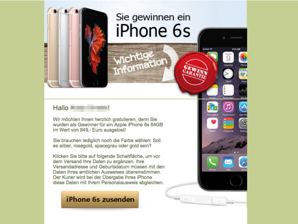 Iphone6s-Gewinnen.De Iphone6s-Gewinnen.De