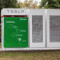 Eine Community Battery von Tesla wirbt mit den Vorteilen.