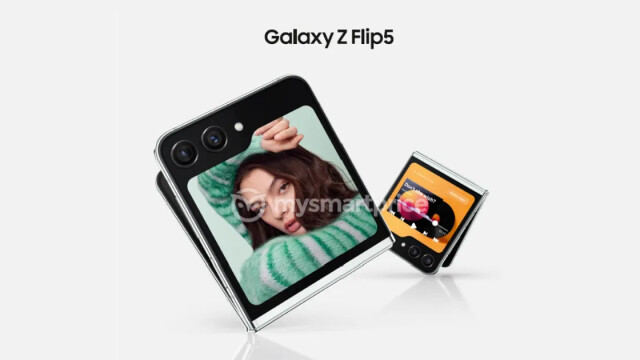 Galaxy Z Flip 5: Geleaktes Bild zeigt finales Design von Samsungs neuem Falthandy
