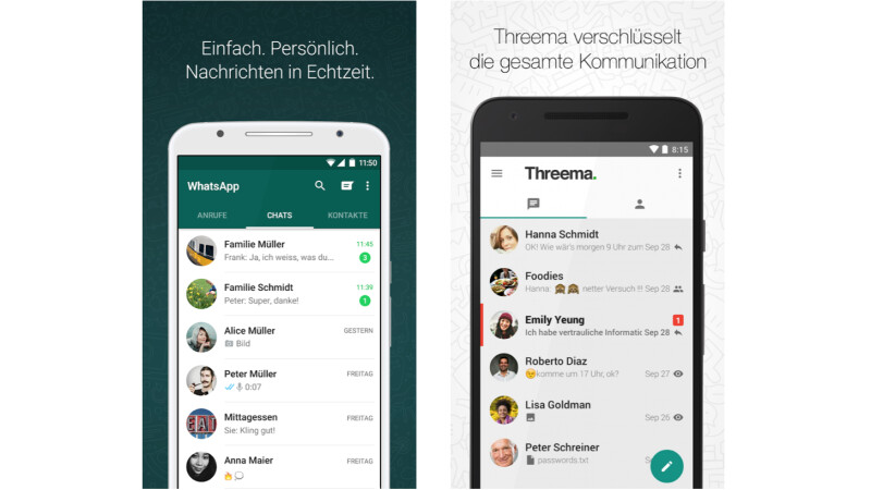 Whatsapp server standort