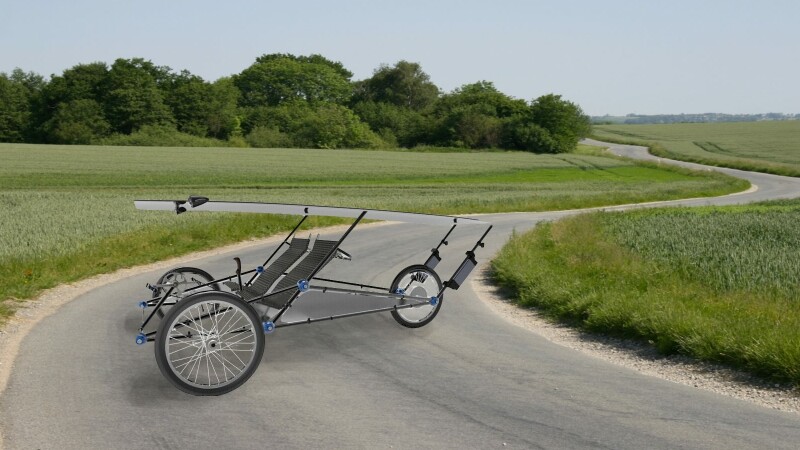 E-Trike with Solardach