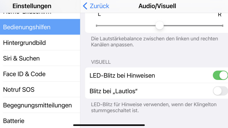 iOS-Tipp: LED-Blitz des Apple iPhone bei Anrufen und Nachrichten leuchten lassen