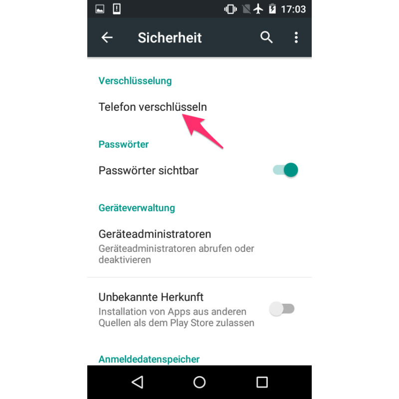 ordner verschlüsseln android Ordner verschlüsseln android