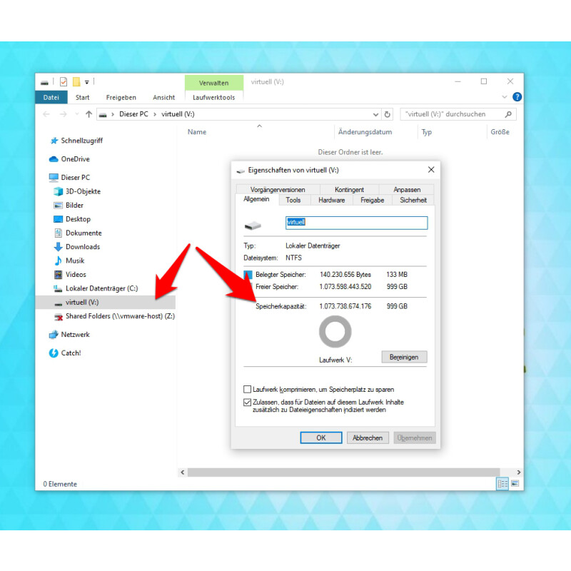 Windows 10 So Konnt Ihr Ein Virtuelles Laufwerk Erstellen